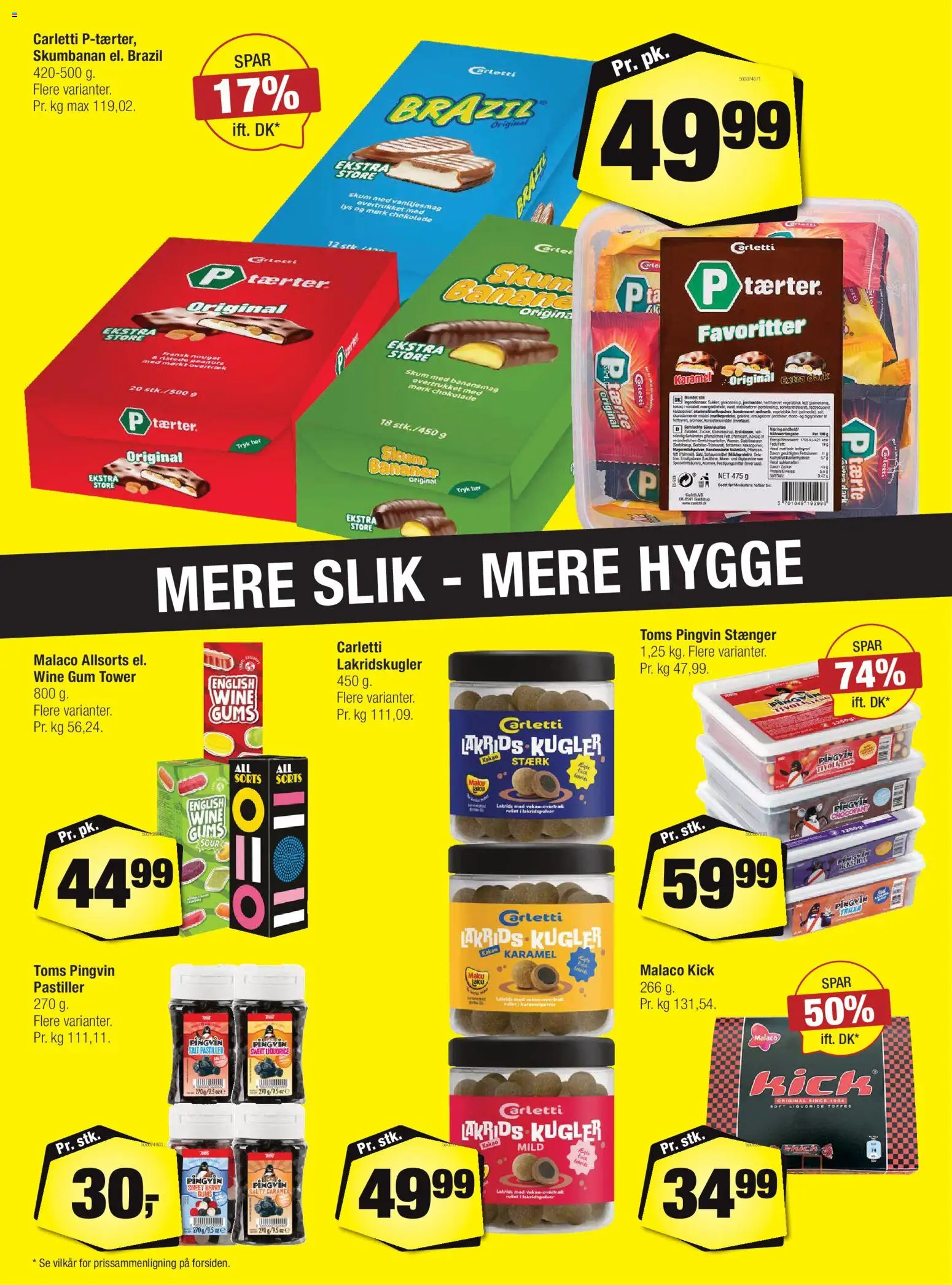 Calle tilbudsavis – gyldig fra 29.04.2026 | Side: 4 | Produkter: Peanuts, Salt, Kakao, Nougat
