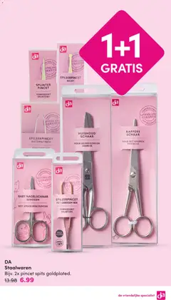 Da - Folder - Voorbeeld van een folder van Da, geldig van 23.02.2026 | Pagina: 19 | Producten: Schaar