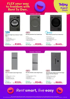 Teljoy Specials │ valid from 01.08.2025 | Page: 6 | Products: Freezer, Lock, Stock, Water