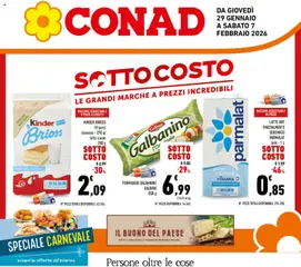 Anteprima del volantino Conad Campania catalogo valido a partire dal 29.01.2026