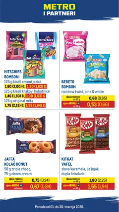 Metro - METRO HR - Metro i partneri - Pregled kataloga iz trgovine Metro, vrijedi od 01.04.2026