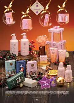 Pré-visualização Auchan - Vem aí o Natal válido de 06.11.2025 | Página: 13 | Produtos: Pó, Algodão, Sabonete, Banho