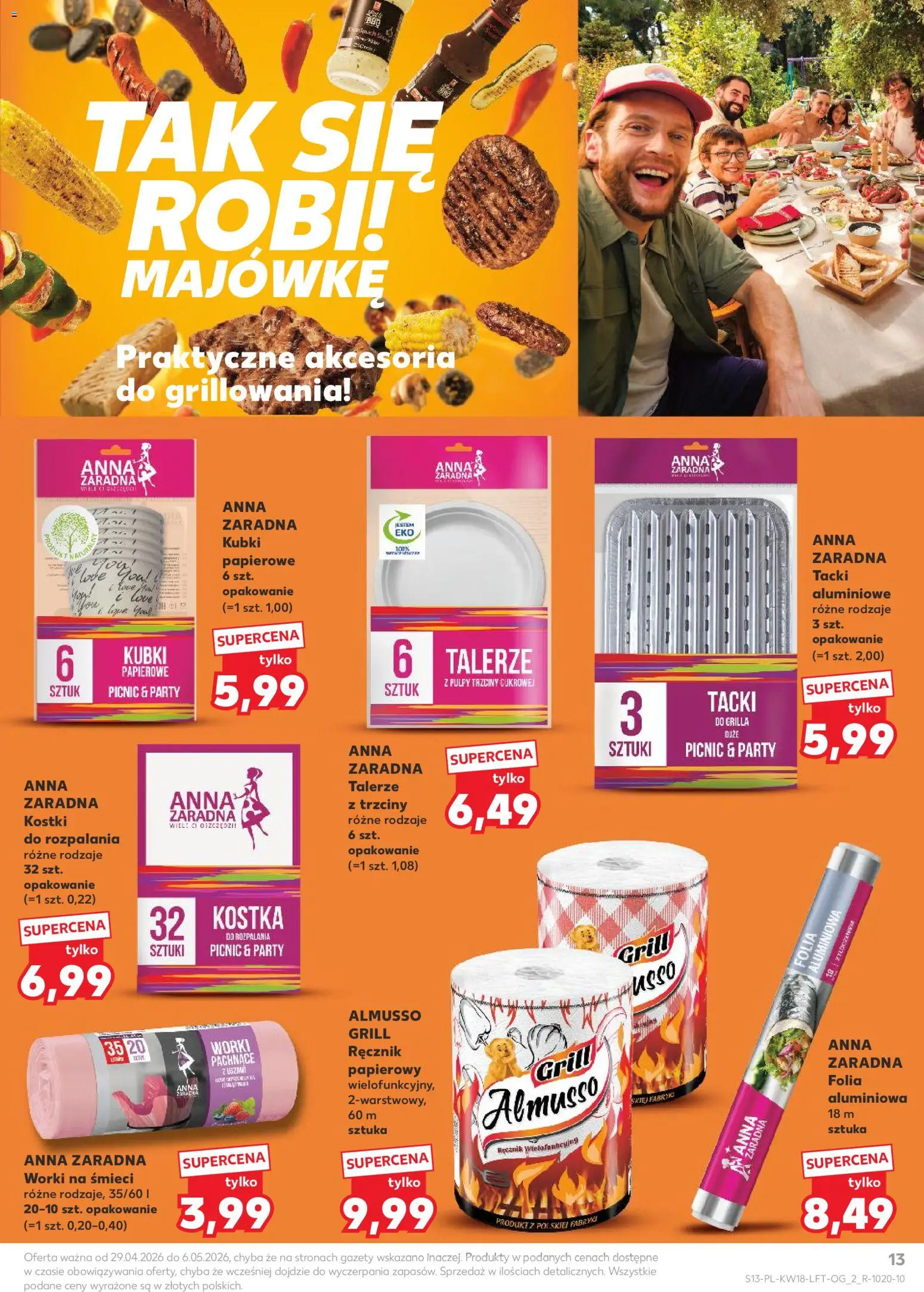 Kaufland Polsko leták od 29.04.2026 | Strana: 13