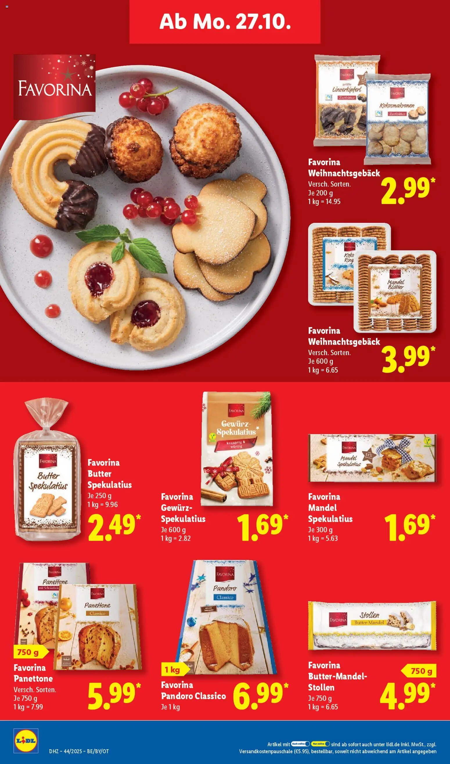 Lidl Prospekt München – gültig ab 27.10.2025 | Seite: 14 | Produkte: Butter, Schokolade