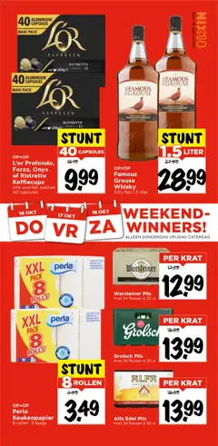 Vomar - Folder - Voorbeeld van een folder van Vomar, geldig van 12.10.2025 | Pagina: 40 | Producten: Keukenpapier, Whisky, Alcohol