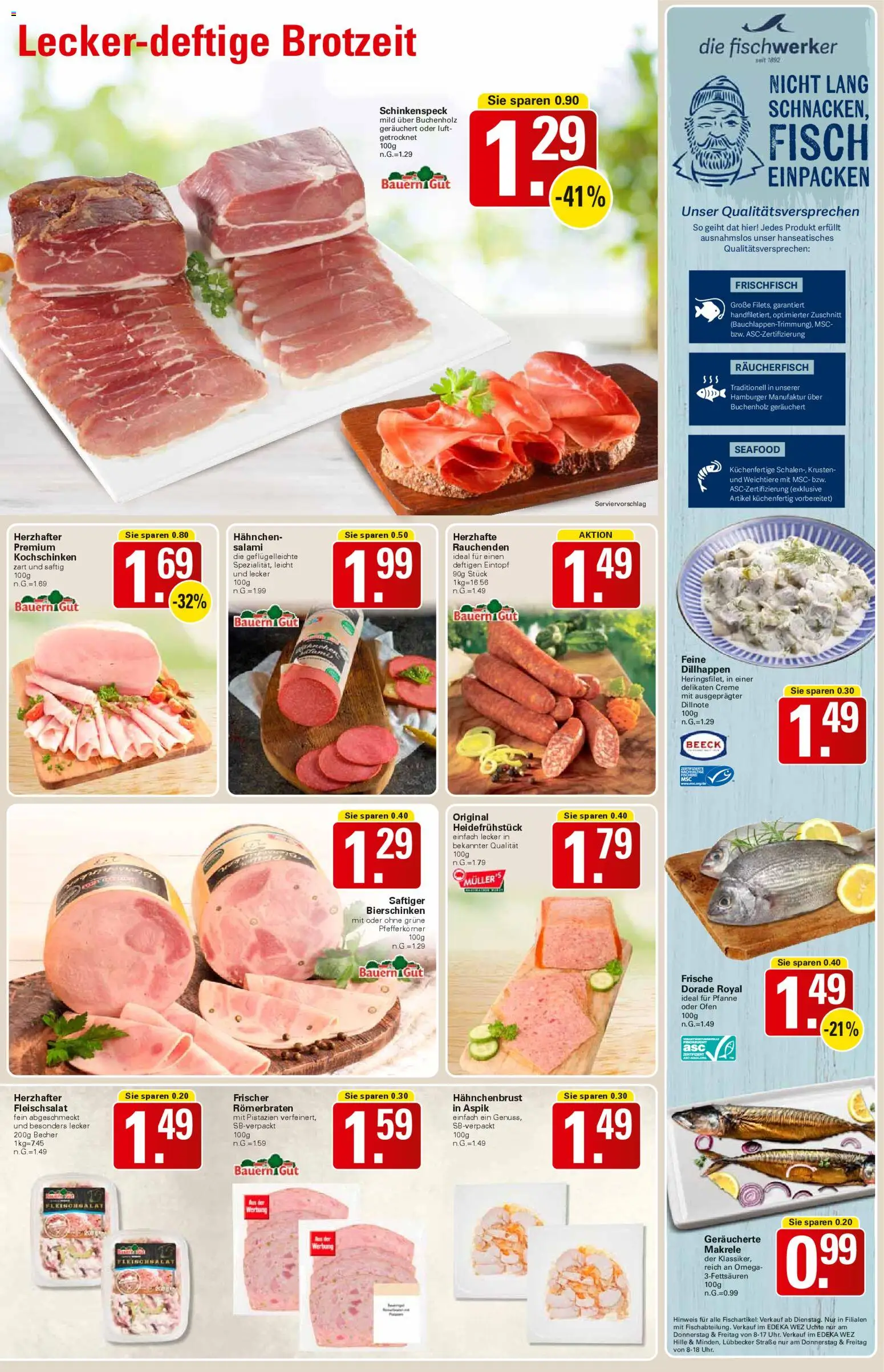 WEZ Prospekt – gültig ab 05.01.2026 | Seite: 7 | Produkte: Ofen, Hahnchen, Fisch, Hahnchenbrust