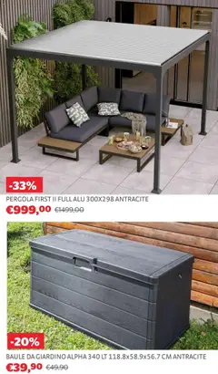 Anteprima del volantino Volantino Brico Center	 valido a partire dal 08.10.2025 | Pagina: 6 | Prodotti: Pergola, Baule