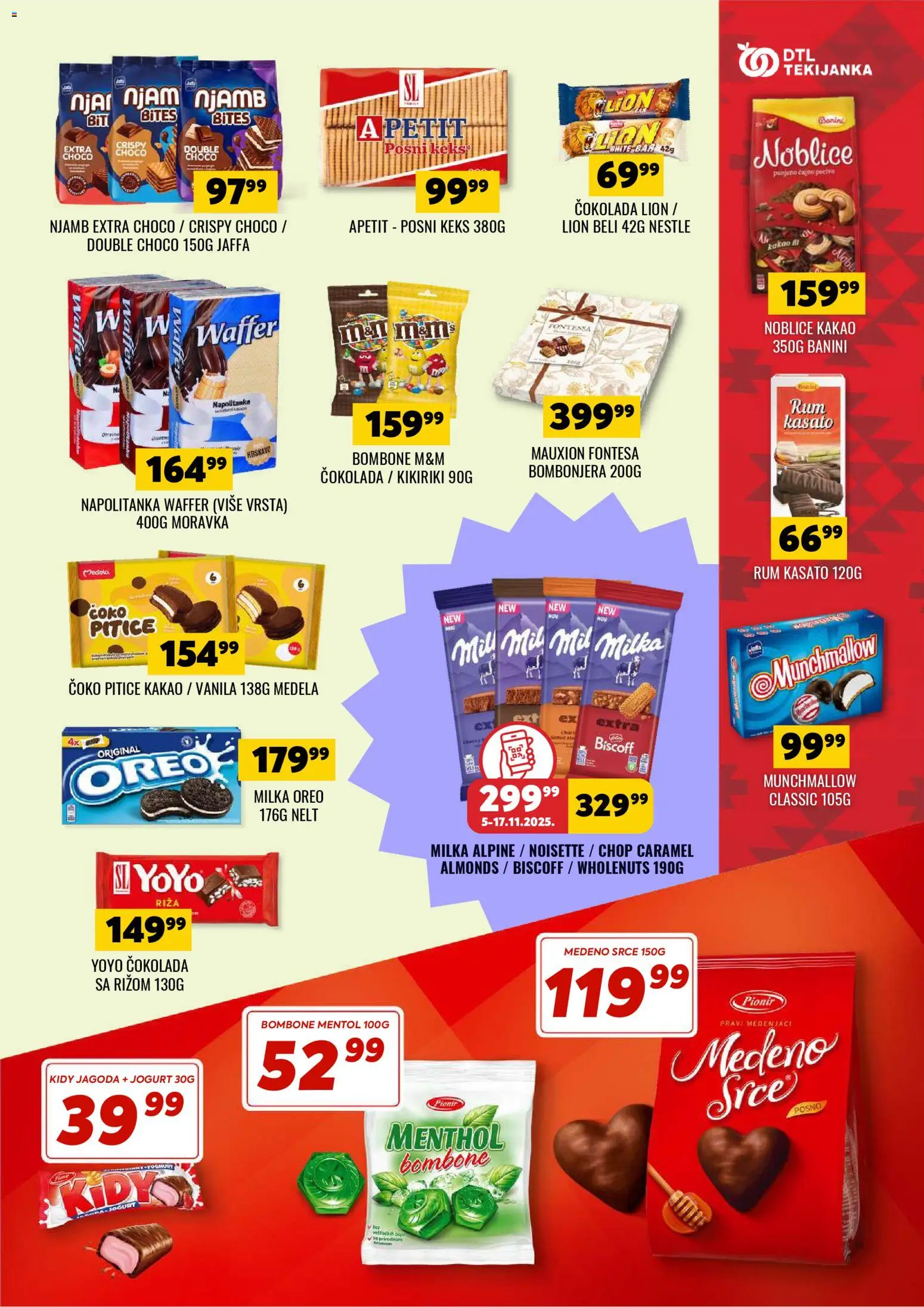 Tekijanka katalog - važi od 05.11.2025 | Strana: 11 | Proizvode: Jagoda, Medenjaci, Čokolada, Napolitanke