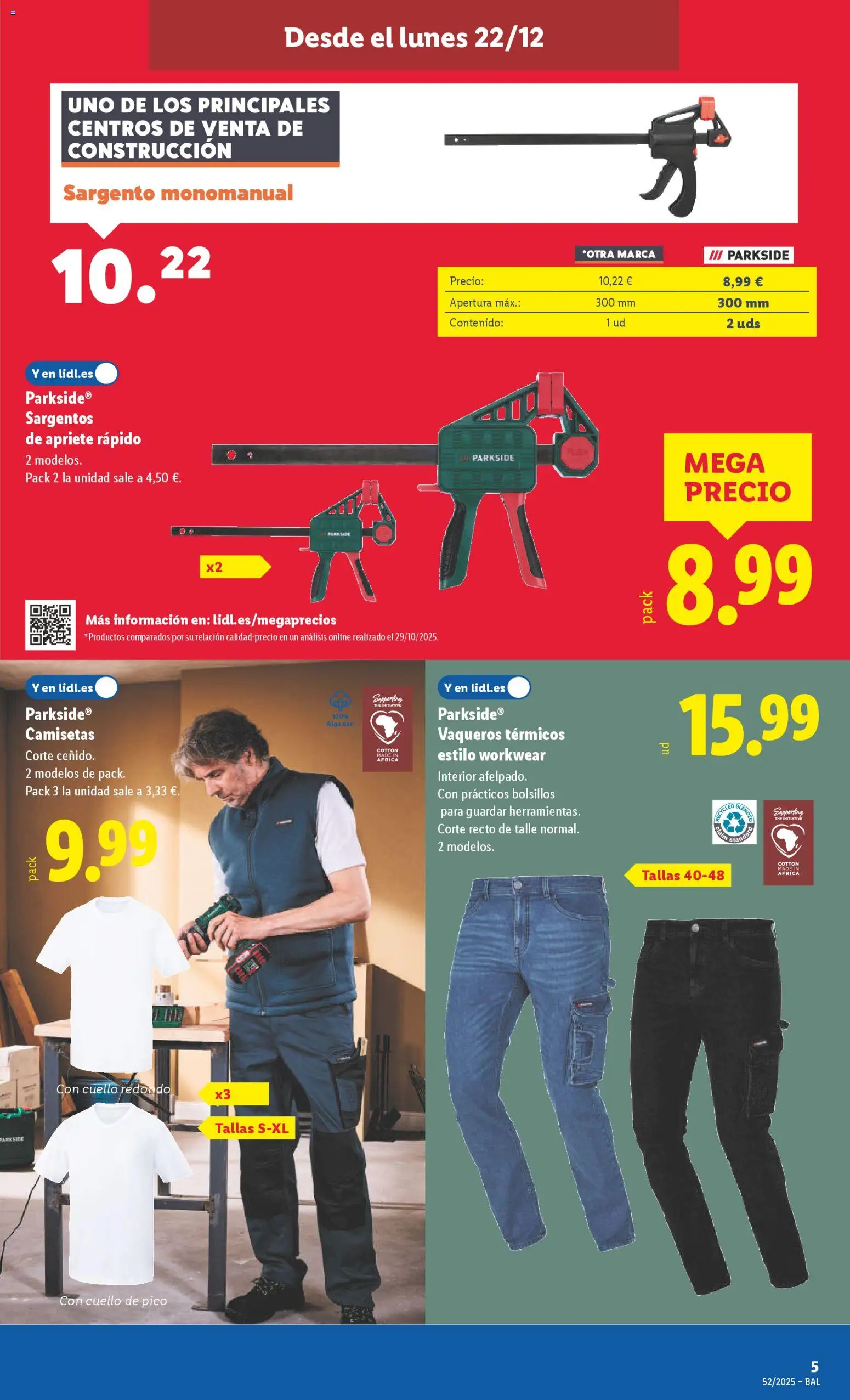 Lidl folleto de bazar │ válido desde el 22.12.2025 | Página: 9