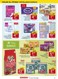 WHISKAS HRANA ZA MAČKE, odabrane vrste, 12x85g - Pregled kataloga iz trgovine Konzum, vrijedi od 11.03.2026 | Stranica: 41