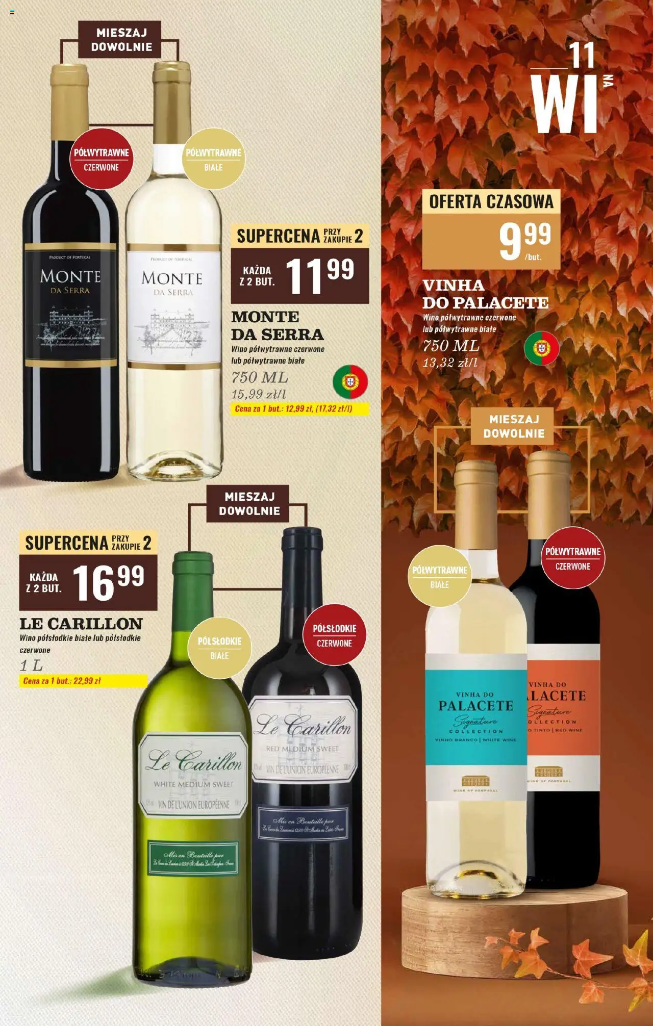 Biedronka gazetka - Czas na toast od 06.10.2025 | Strona: 11 | Produkty: Por, Wino