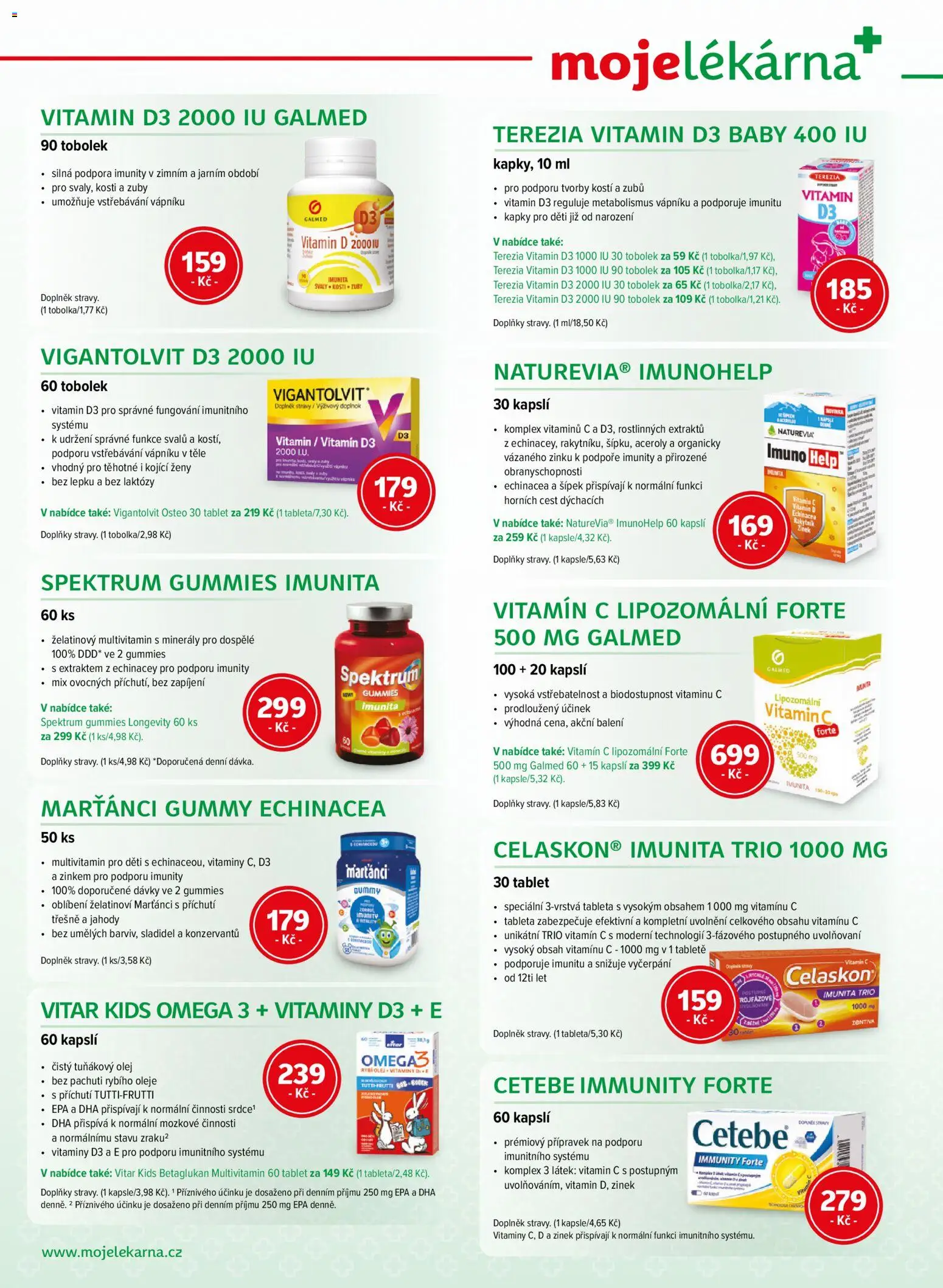 Moje lékárna leták od 10.01.2026 | Strana: 8 | Produkty: Oleje, Olej, Jahody, Třešně