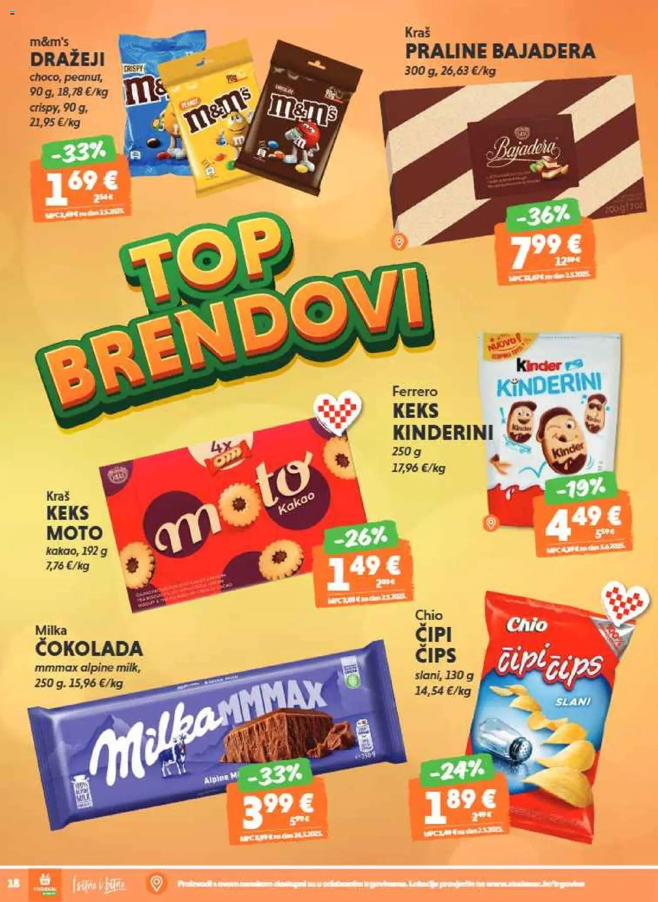 Studenac katalog | vrijedi od 22.10.2025 | Stranica: 18 | Proizvodi: Praline, Čokolada, Milka, Kakao