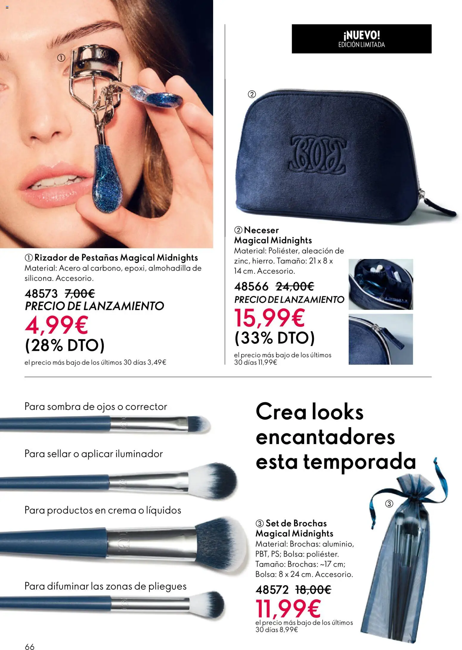 Oriflame - Catálogo Campaña 17 │ válido desde el 10.12.2025 | Página: 66 | Productos: Corrector, Sombra, Crema, Neceser