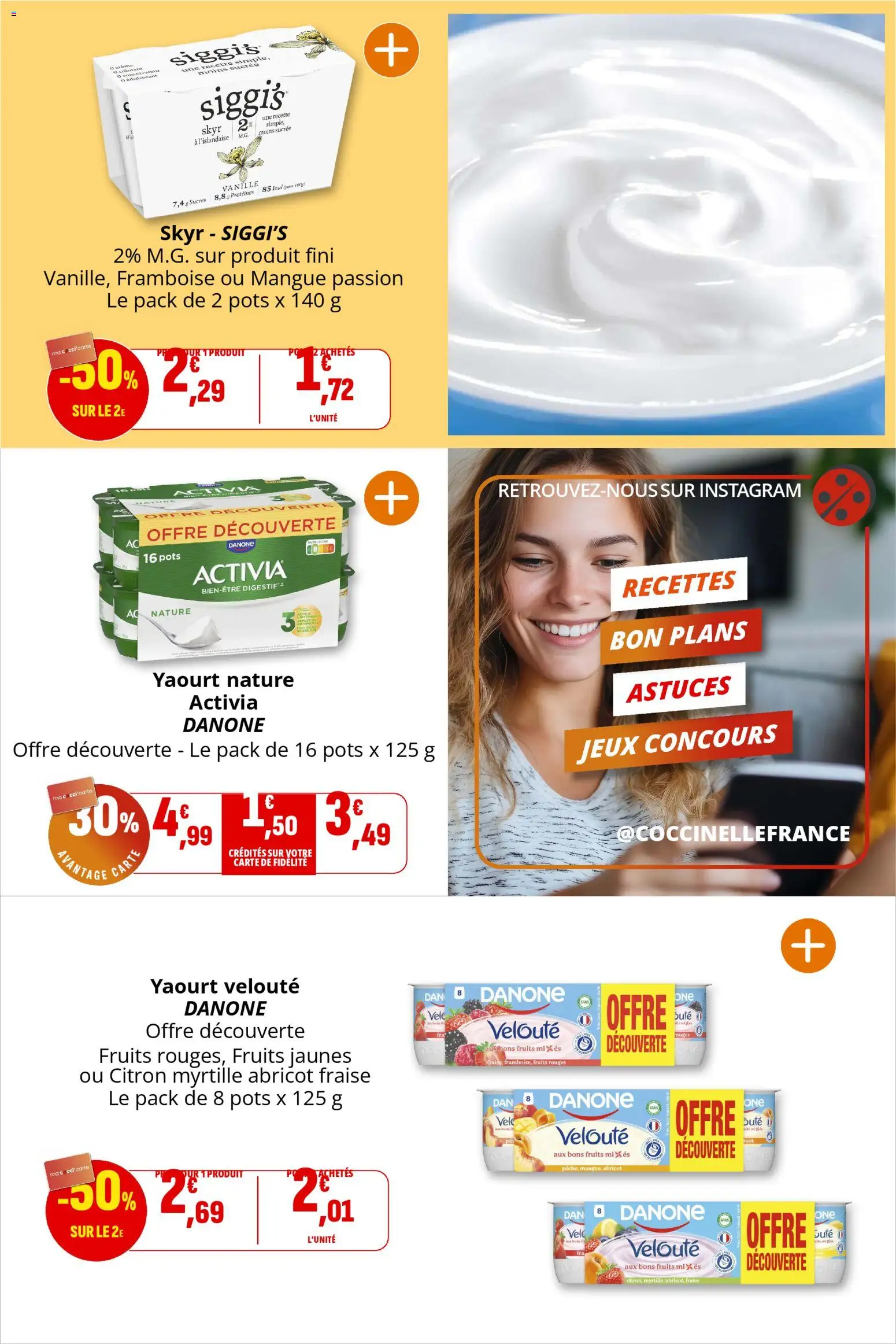 {H1} | Page: 16 | Produits: Fraise, Framboise, Mangue, Jeux