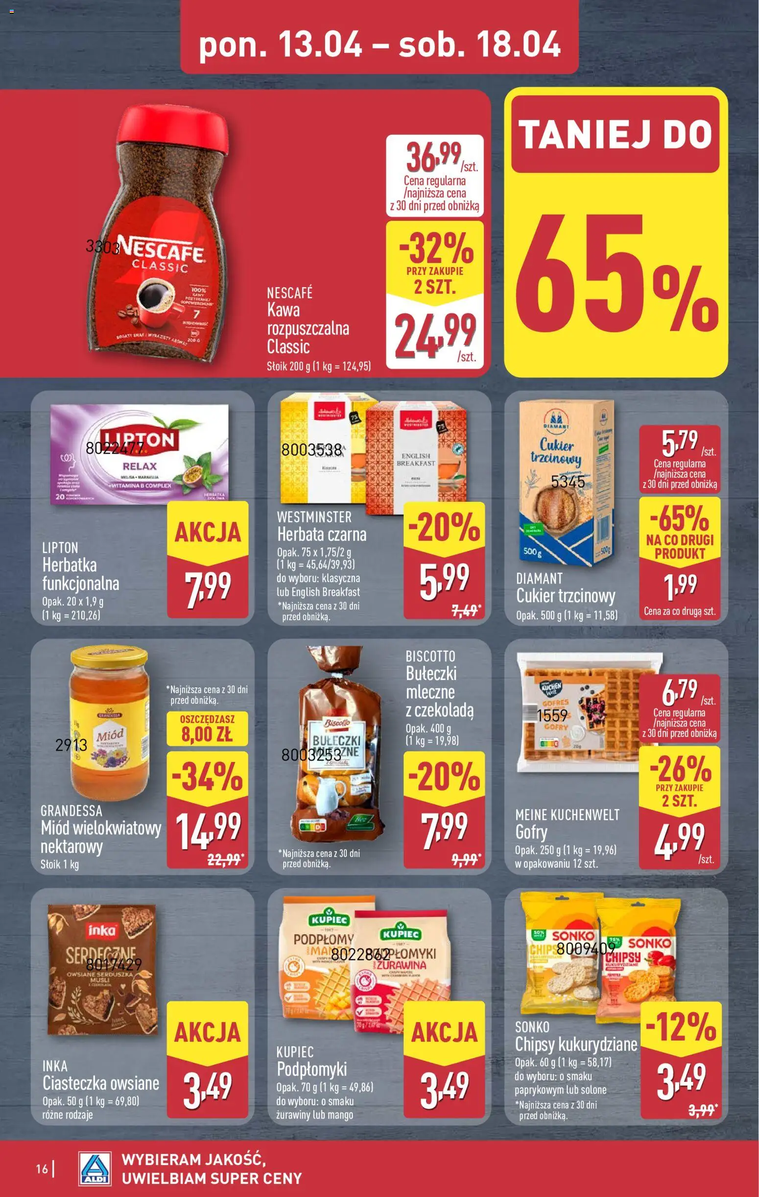 Aldi gazetka od 13.04.2026 | Strona: 16