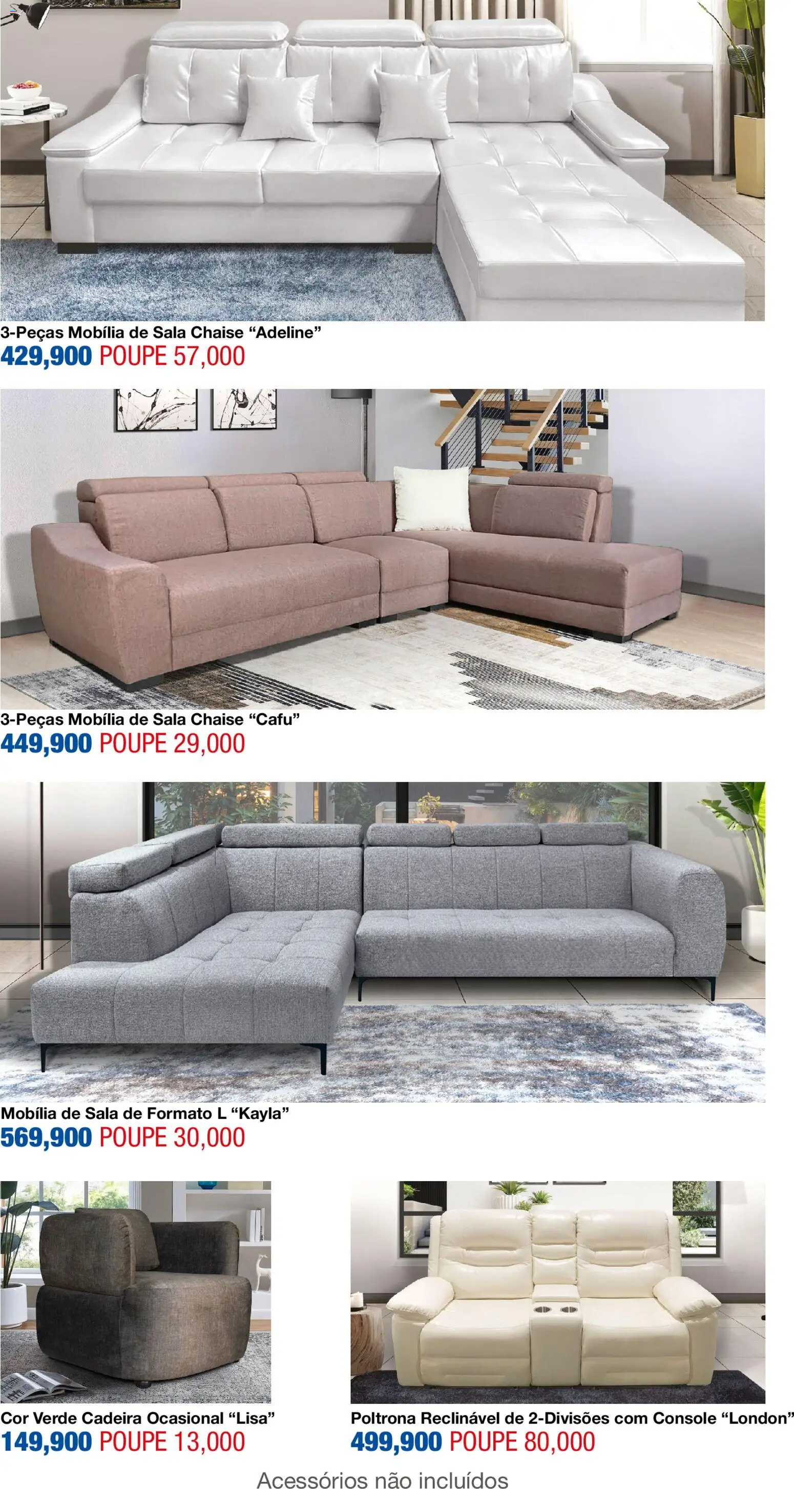 New OK Furniture catalogue – valid from 12.01.2026 | Page: 3 | Products: Chaise