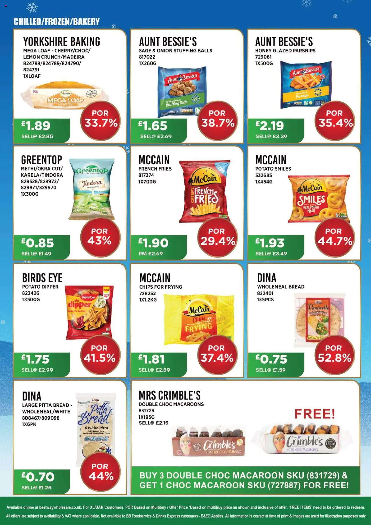 {H1} | Page: 35 | Products: Onion, Bread, Chips, French fries