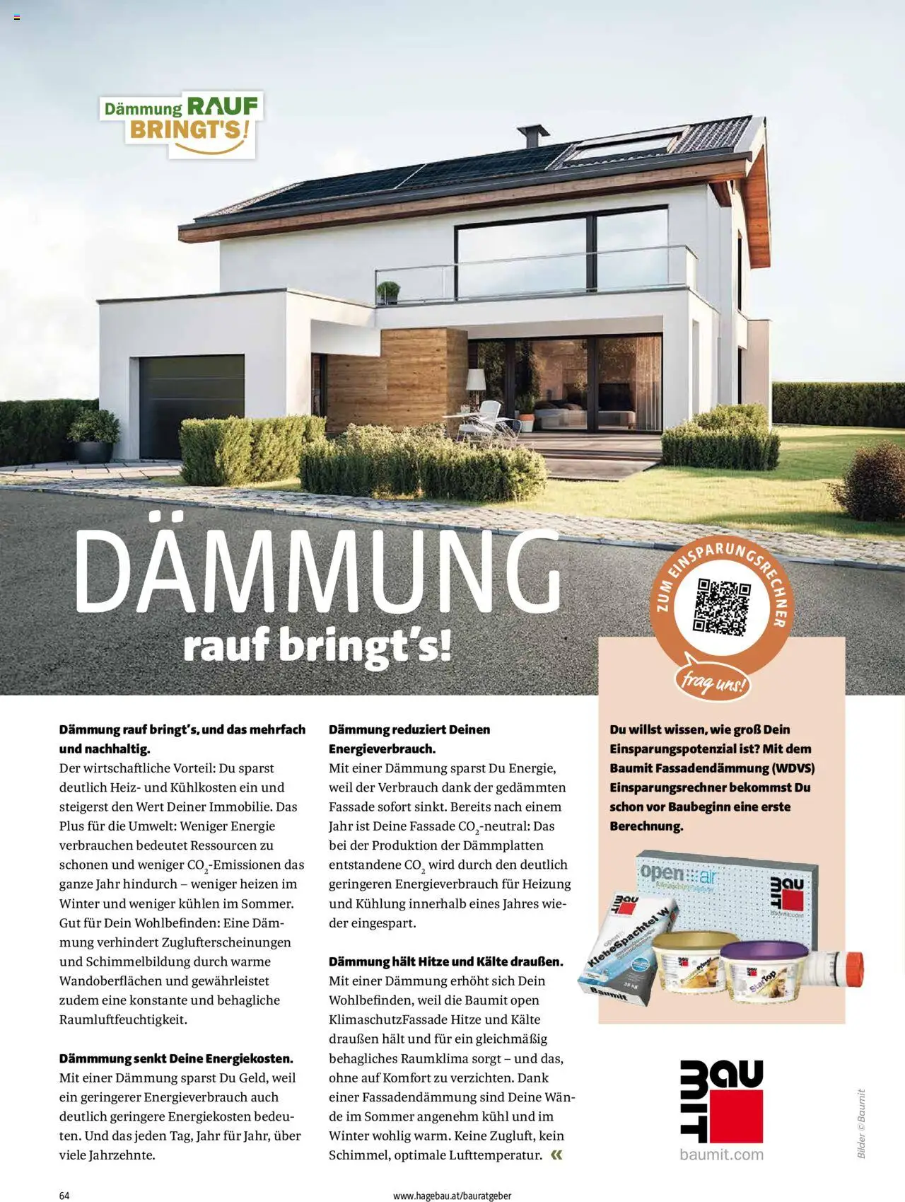 Hagebau Katalog Baurategeber gültig ab 07.04.2025 | Seite: 64