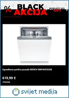 Black Friday Svijet medija - Pregled kataloga iz trgovine Svijet medija, vrijedi od 03.12.2025 | Stranica: 4 | Proizvodi: Perilica posuđa