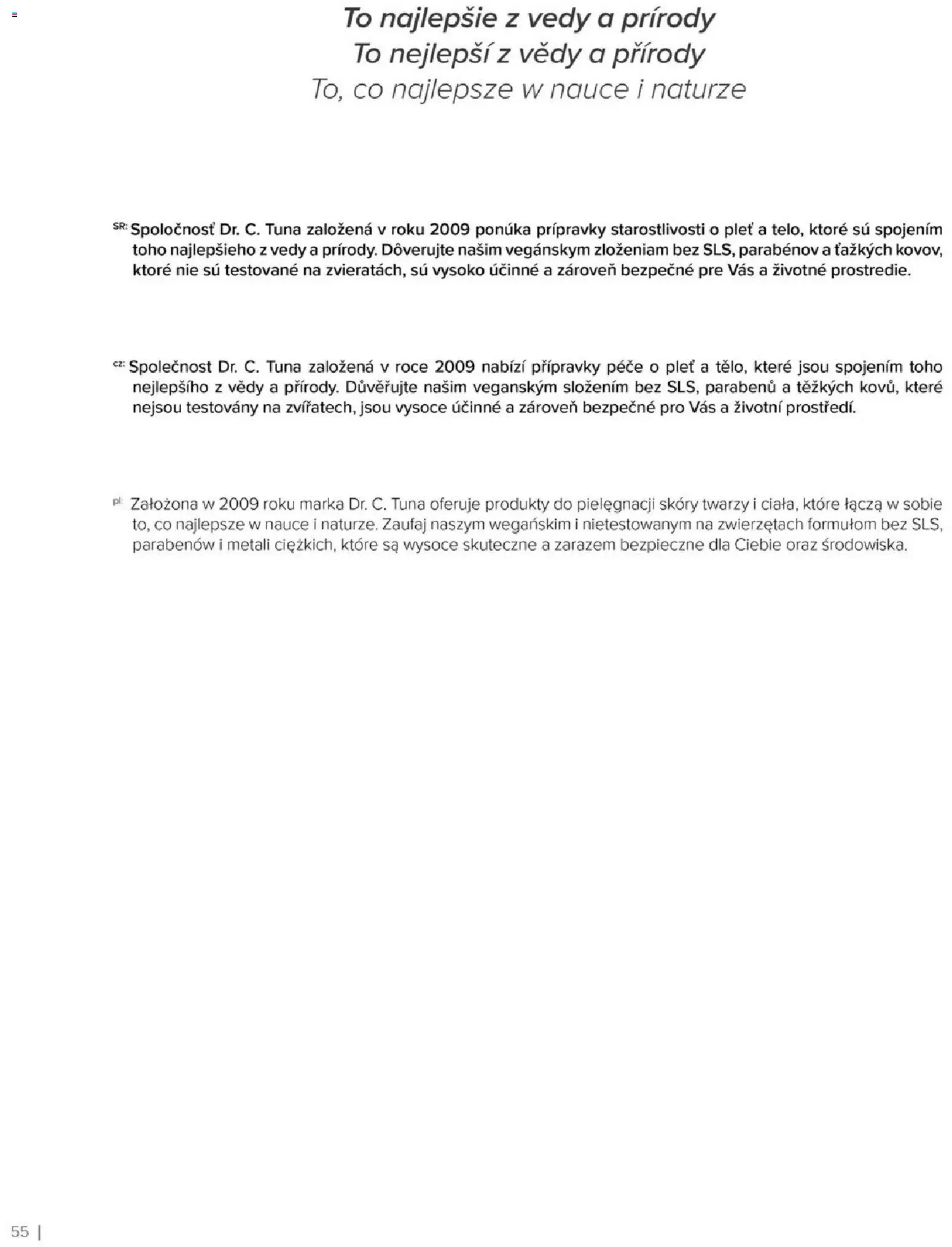 Nové Farmasi akcie – leták je platný od 01.01.2026 | Strana: 55