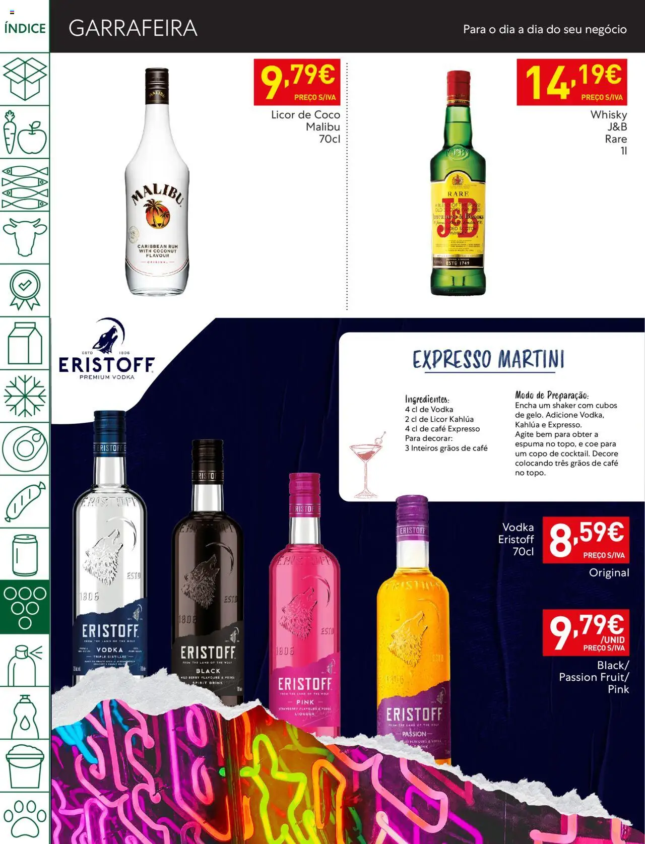 Recheio folheto │ válido de 22.07.2025 | Página: 38 | Produtos: Whisky, Rum, Licor, Café