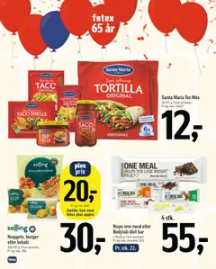 Føtex tilbudsavis – gyldig fra 19.09.2025 | Side: 6 | Produkter: Nuggets, Chips, Salsa, Taco