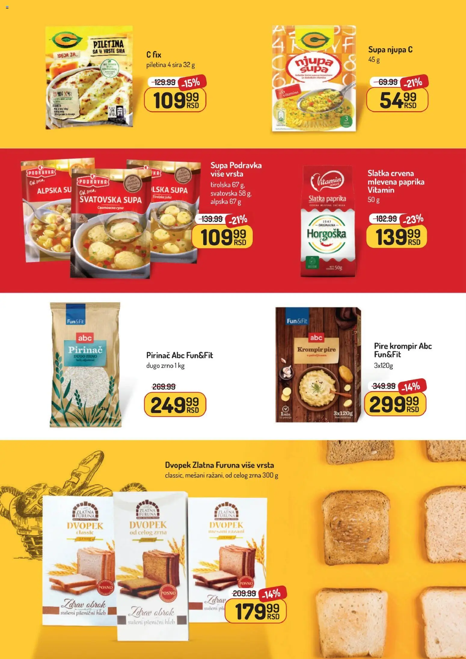 Aman katalog - važi od 05.01.2026 | Strana: 26 | Proizvode: Krompir, Paprika, Piletina, Pirinač