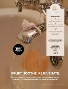 Preview of AVON - Black Friday valid from 01.11.2025 | Page: 134 | Products: Shower, Watch