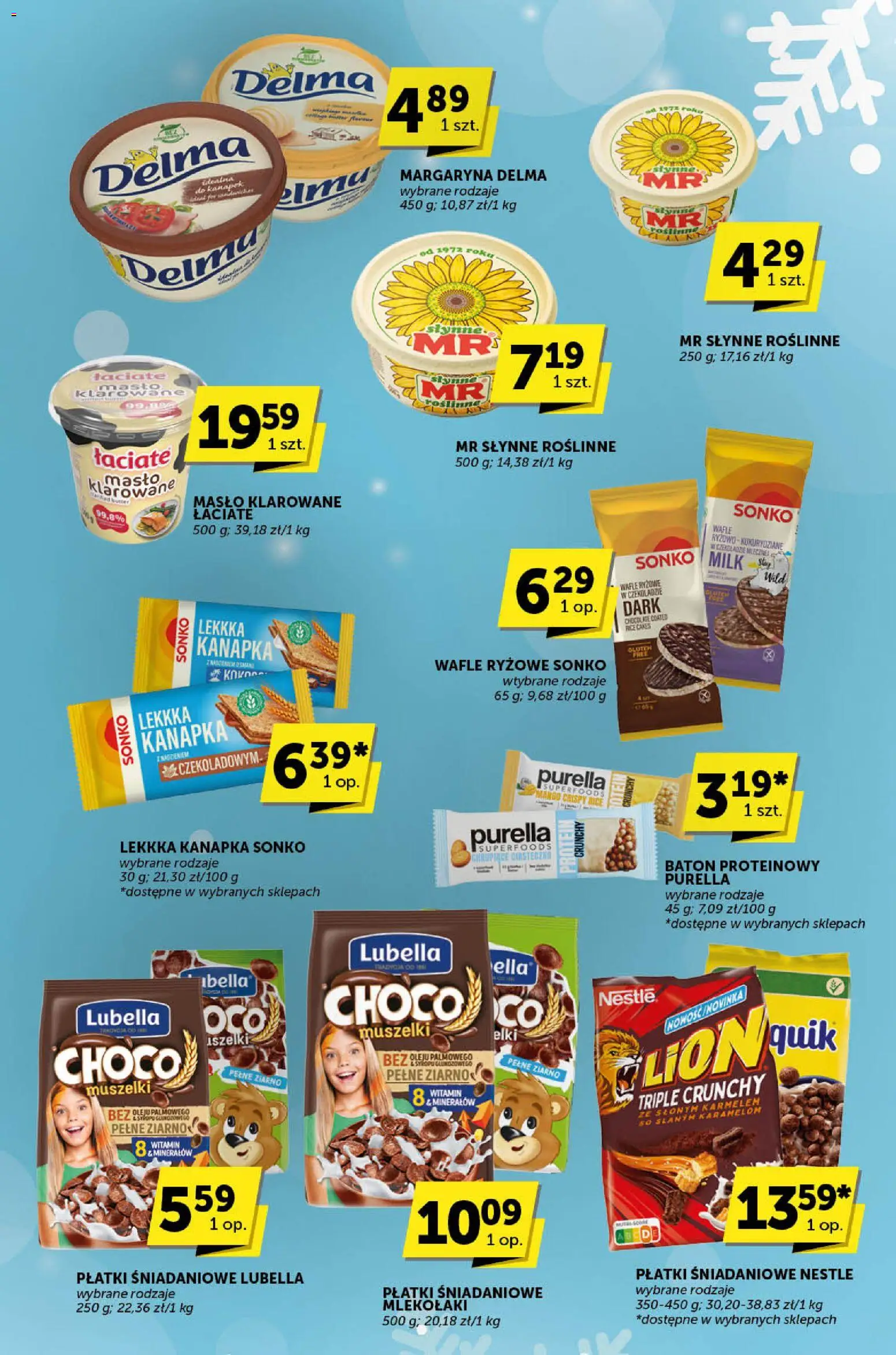 Euro Sklep Gazetka - Katalog od 19.02.2026 | Strona: 5 | Produkty: Masło klarowane, Wafle ryżowe, Margaryna, Masło