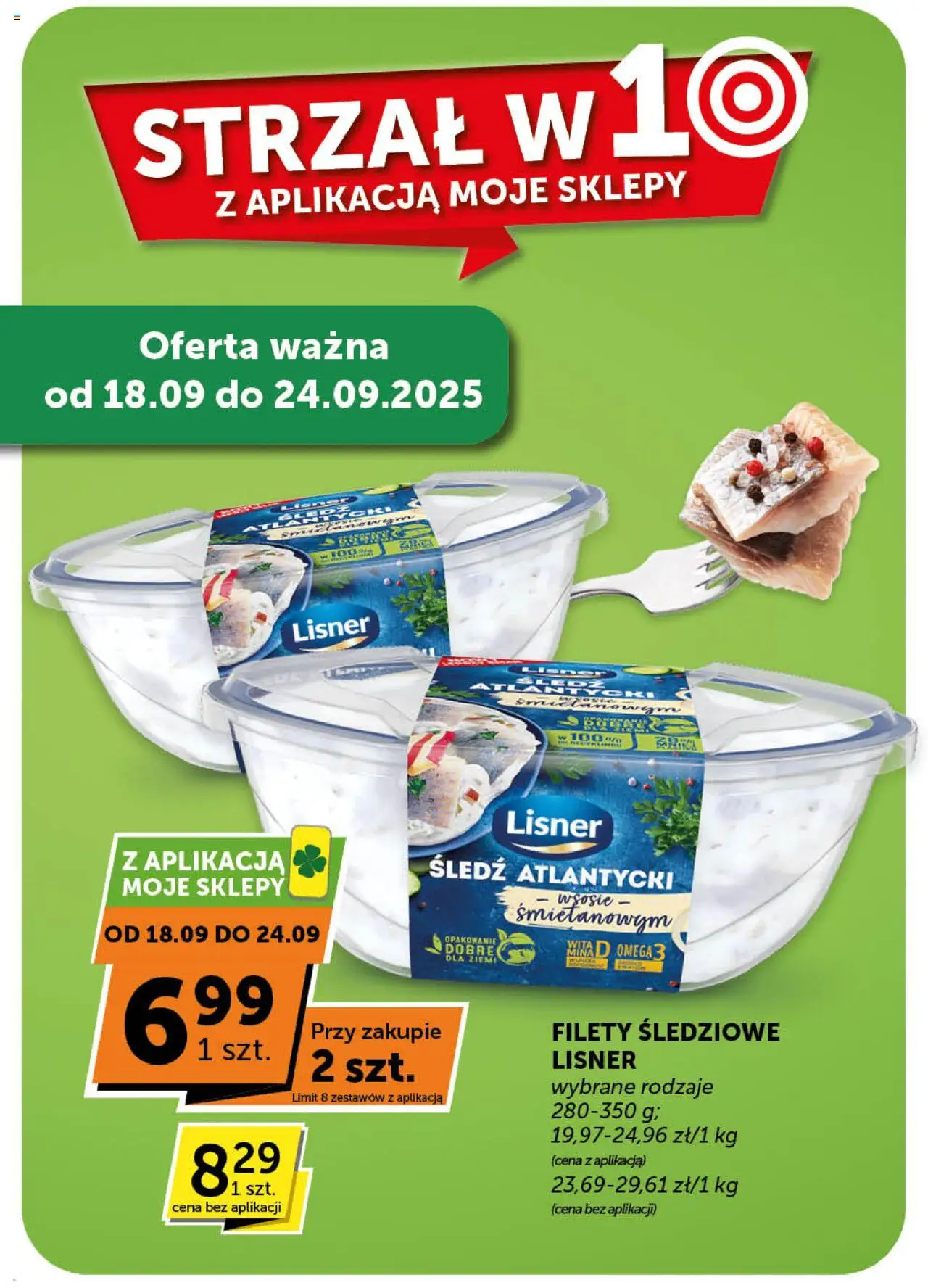 Groszek Gazetka - Minimarket od 18.09.2025 | Strona: 19 | Produkty: Śledź