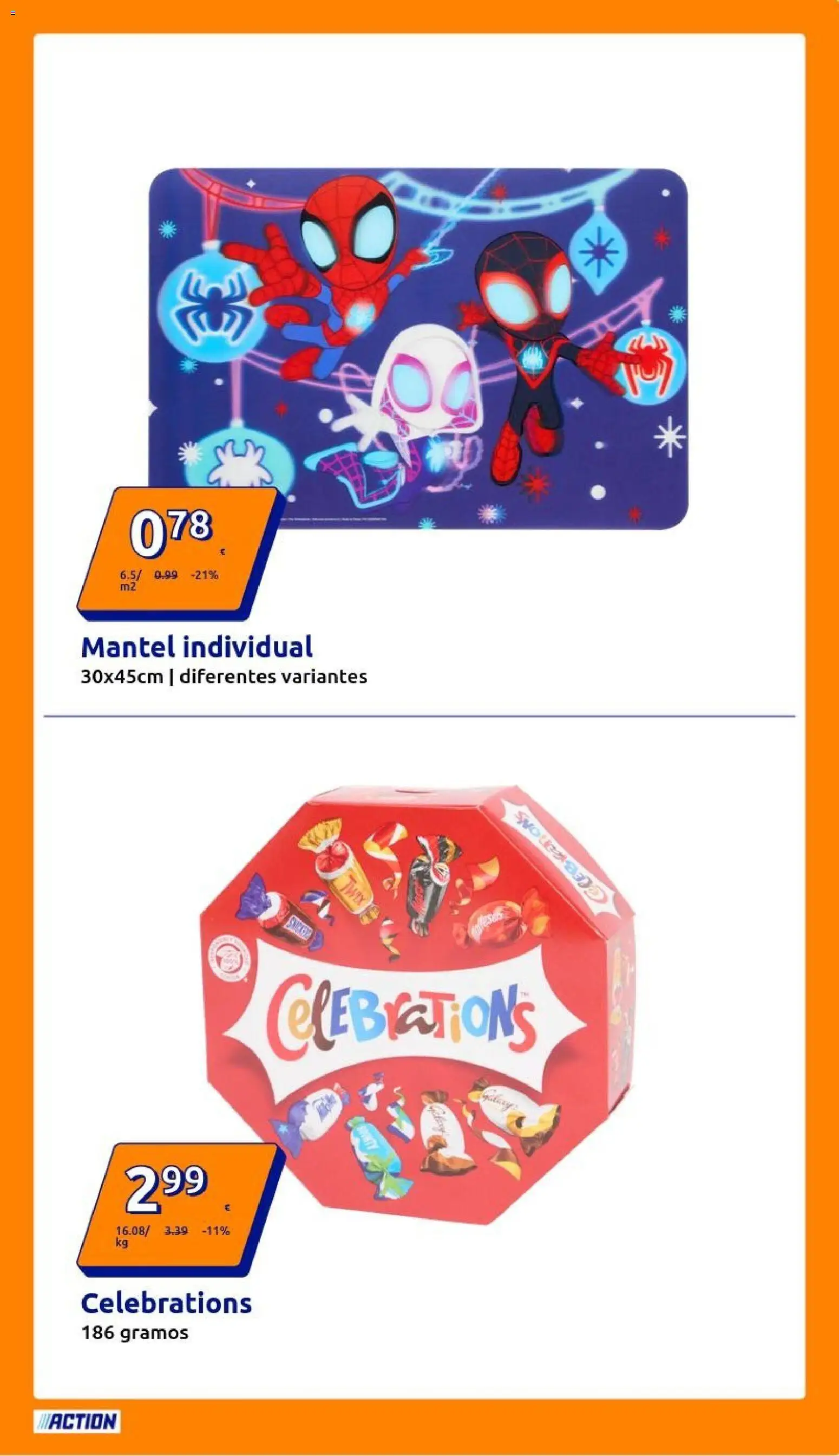 Action - Action ES week 47 2025 │ válido desde el 19.11.2025 | Página: 11 | Productos: Mantel
