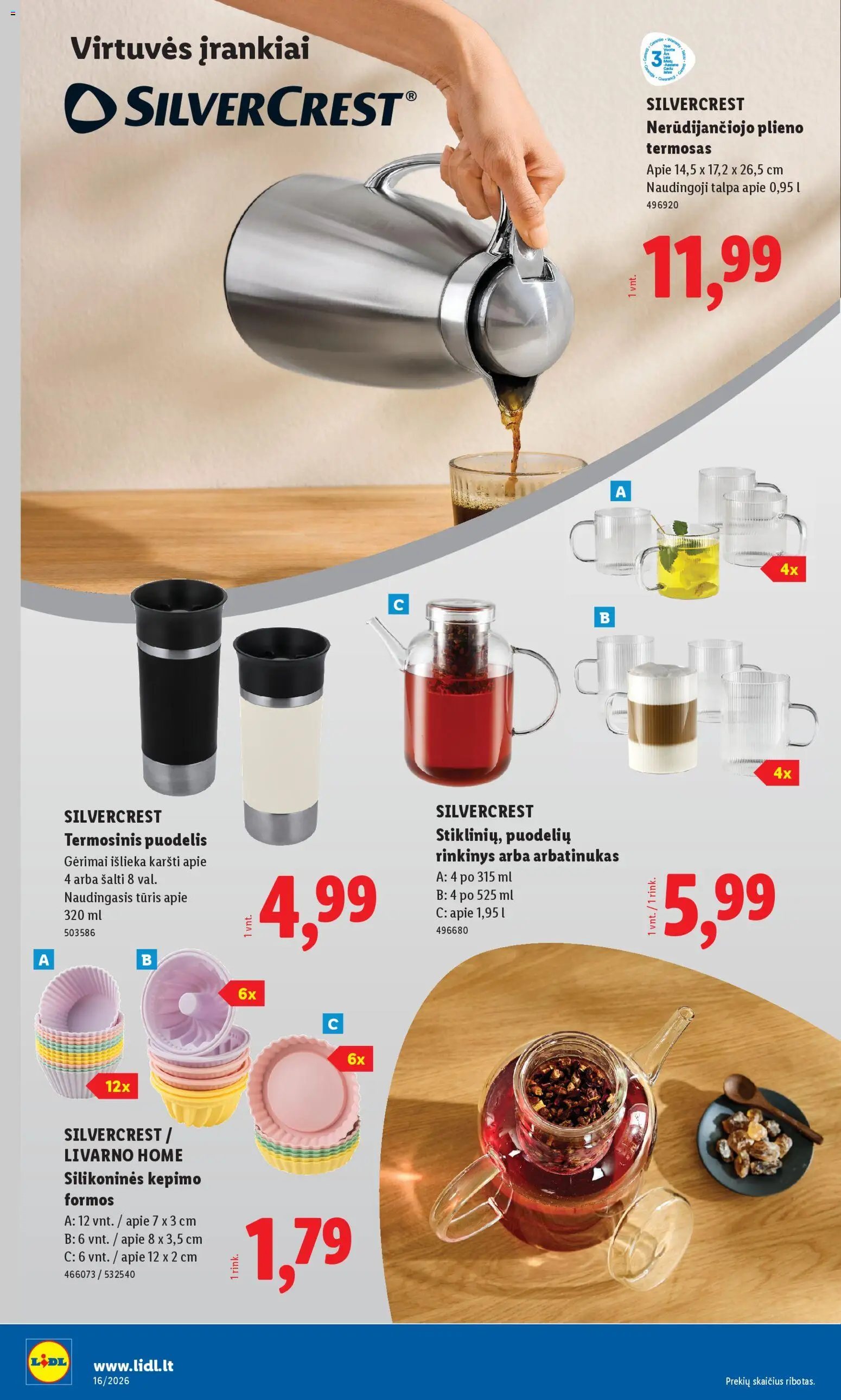 LIDL akcijos nuo 13.04.2026 | Puslapis: 6 | Prekių: Puodelis