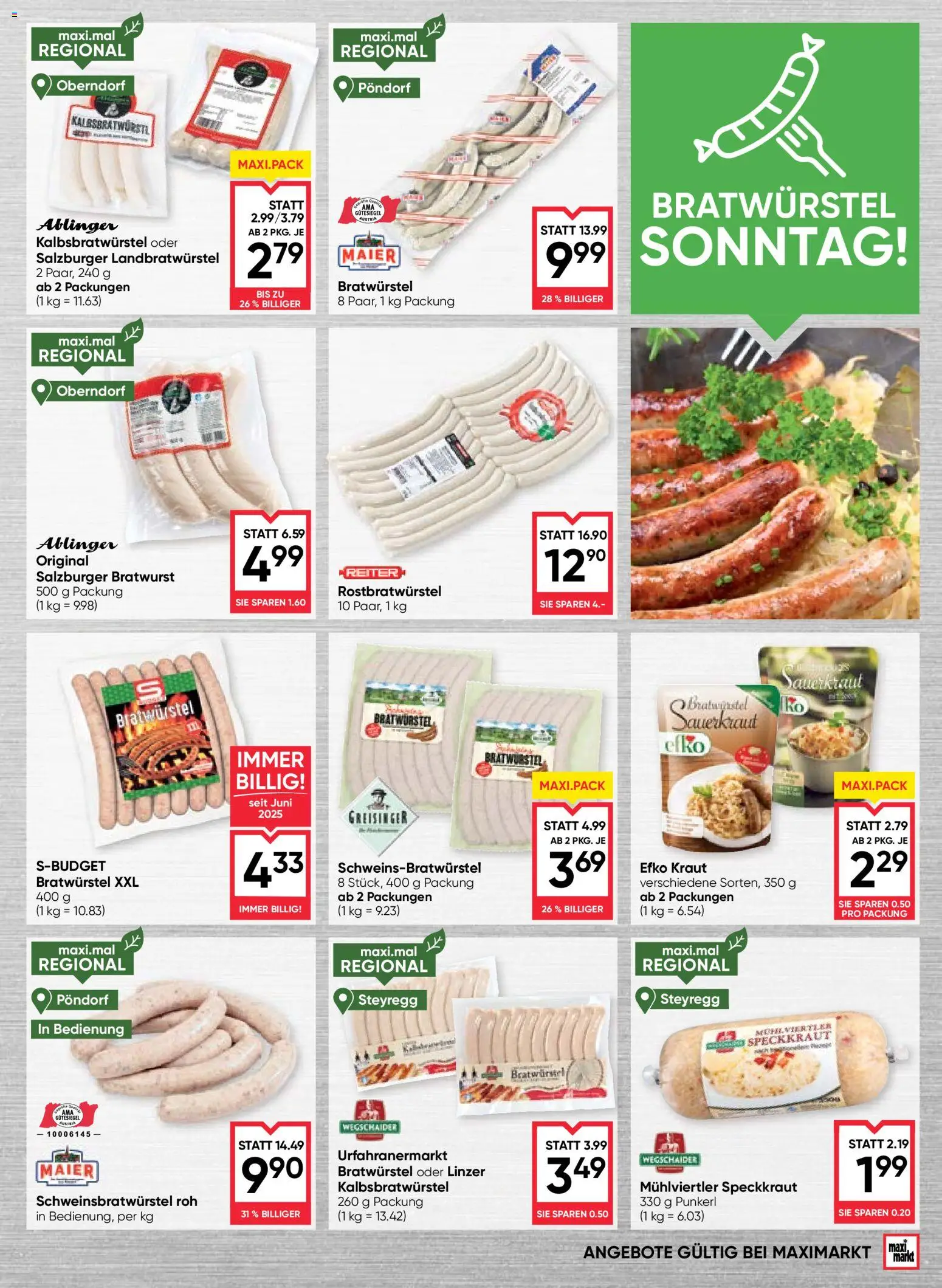 Maximarkt Flugblatt gültig ab 27.11.2025 | Seite: 5 | Produkte: Kraut
