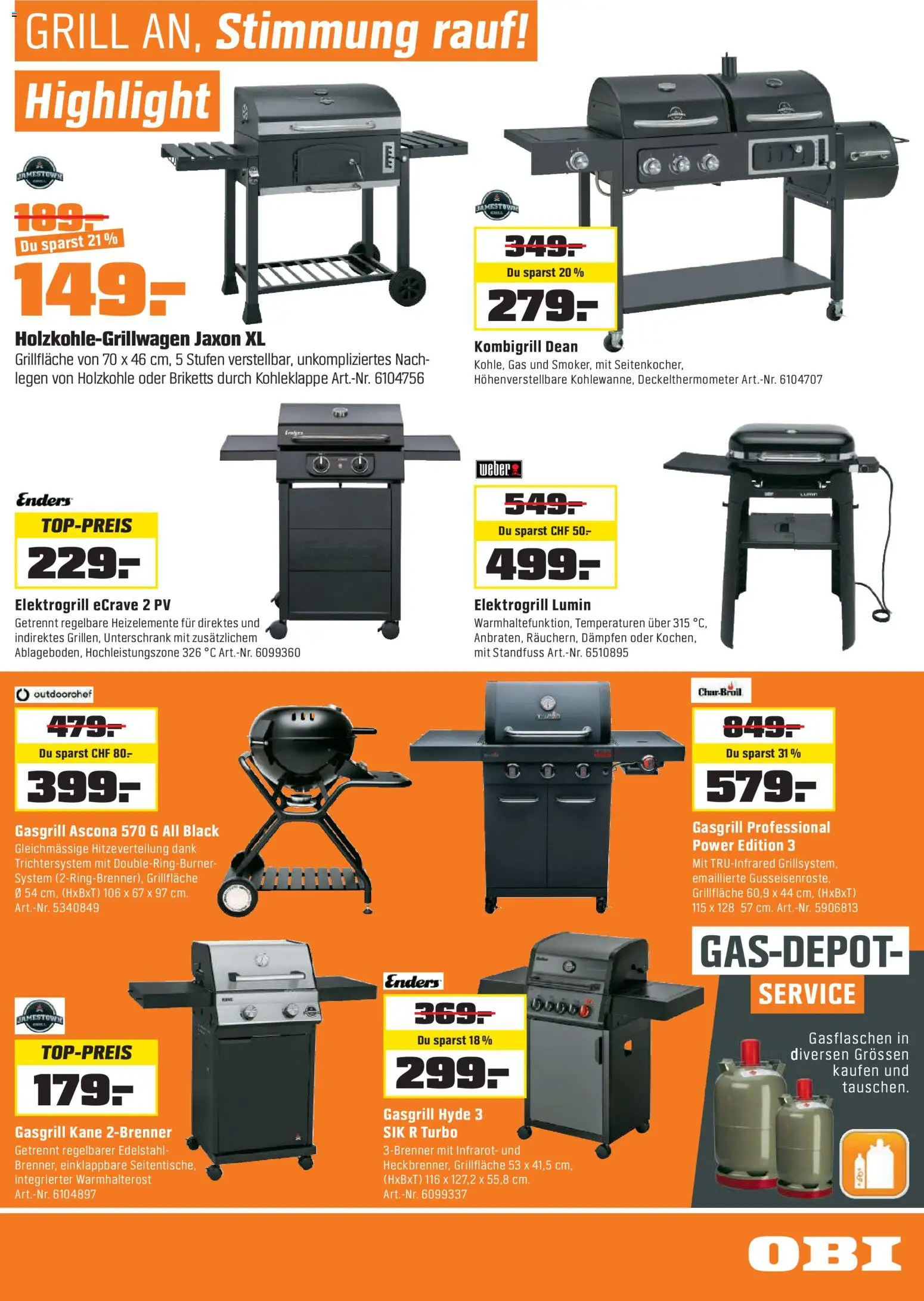 OBI - ALLES MACHBAR MIT OBI – gültig ab 17.03.2026 | Seite: 5 | Produkte: Unterschrank, Grill