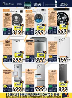 Anteprima del volantino Volantino Unieuro	 valido a partire dal 27.10.2025 | Pagina: 2 | Prodotti: Compressore, Freezer, Lavastoviglie, Samsung