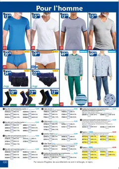 Maximo - Prévisualisation de Maximo catalogue epicerie valide à partir de 24.10.2025 | Page: 100 | Produits: Ceinture, Peigne, Slips, Pyjama