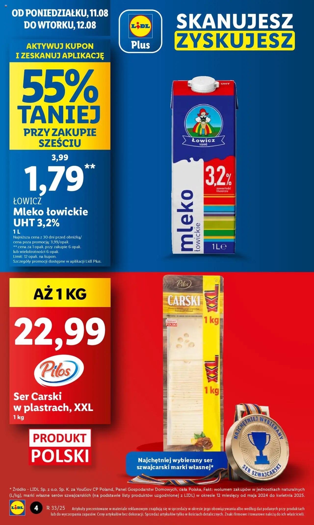 Lidl Gazetka od 11.08.2025 | Strona: 4