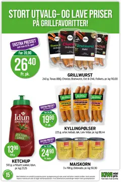 Forhåndsvisning av KETCHUP, 510 g, u/tilsatt sukker, Idun, pr. kg 27,25 gyldig fra 06.04.2026 | Side: 4