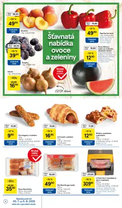 Tesco leták - Supermarket od 30.07.2025 | Strana: 4