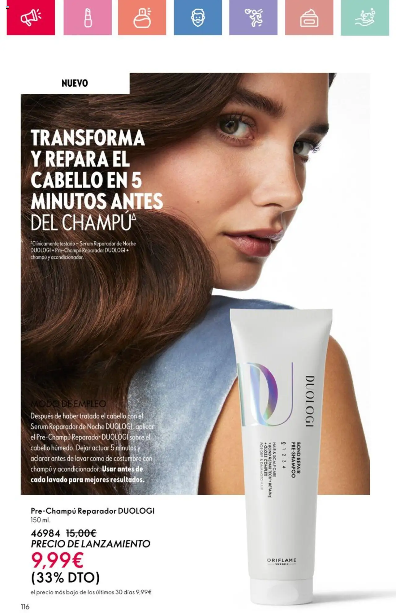 Oriflame - Catálogo Campaña 12 │ válido desde el 24.08.2025 | Página: 116 | Productos: Champú, Sérum