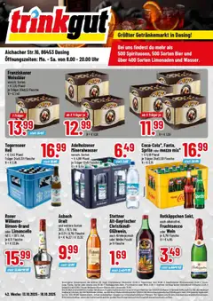 Trinkgut - trinkgut: Wochenangebote ab 13.10.2025 gültig