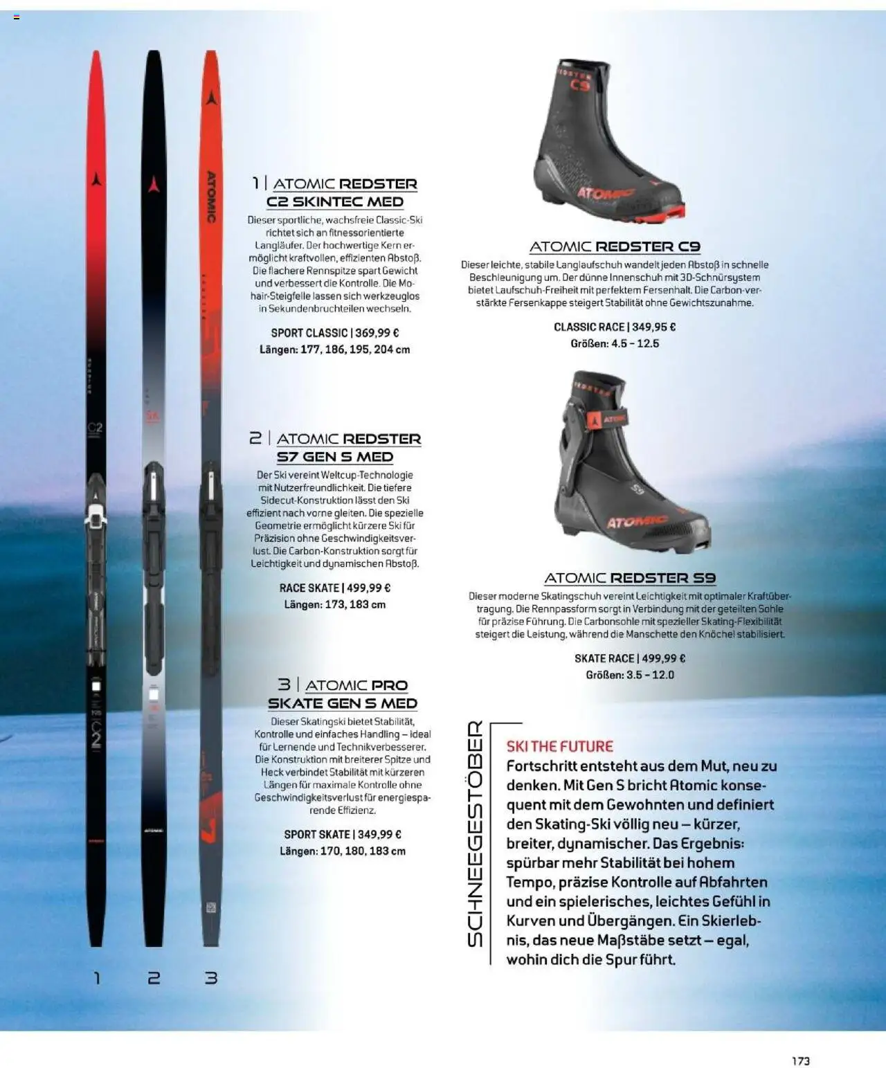 Sport2000 Prospekt Home of Schnee erleben – gültig ab 23.09.2025 | Seite: 173 | Produkte: Gewicht, Ski