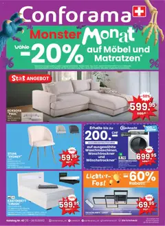 Conforama Aktionen ab 15.10.2025 gültig