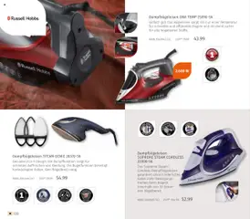 Müller Haushaltskatalog ab 03.10.2025 gültig | Seite: 128 | Produkte: Kabel, Bügeleisen