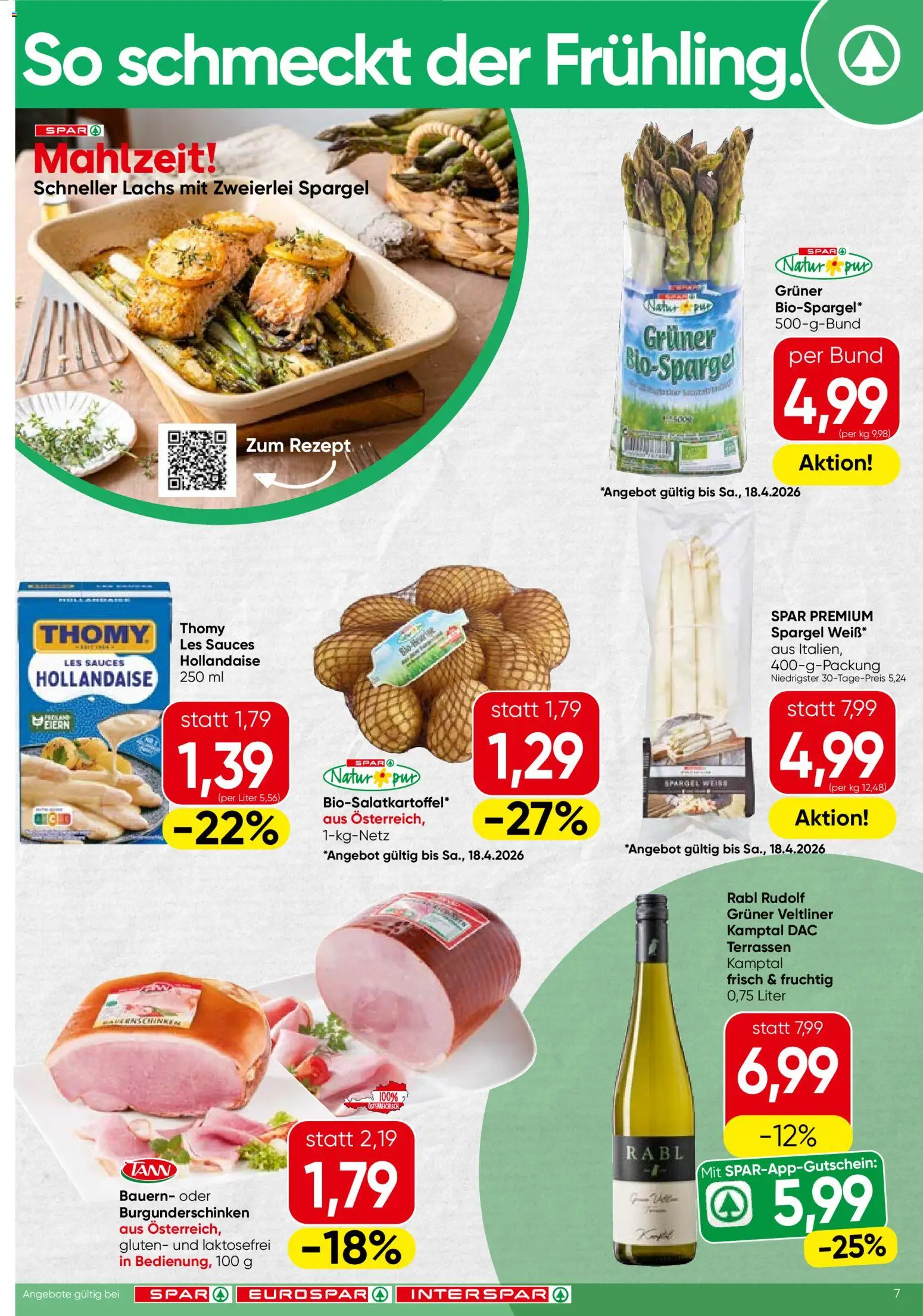 Spar Flugblatt - Steiermark gültig ab 16.04.2026 | Seite: 7