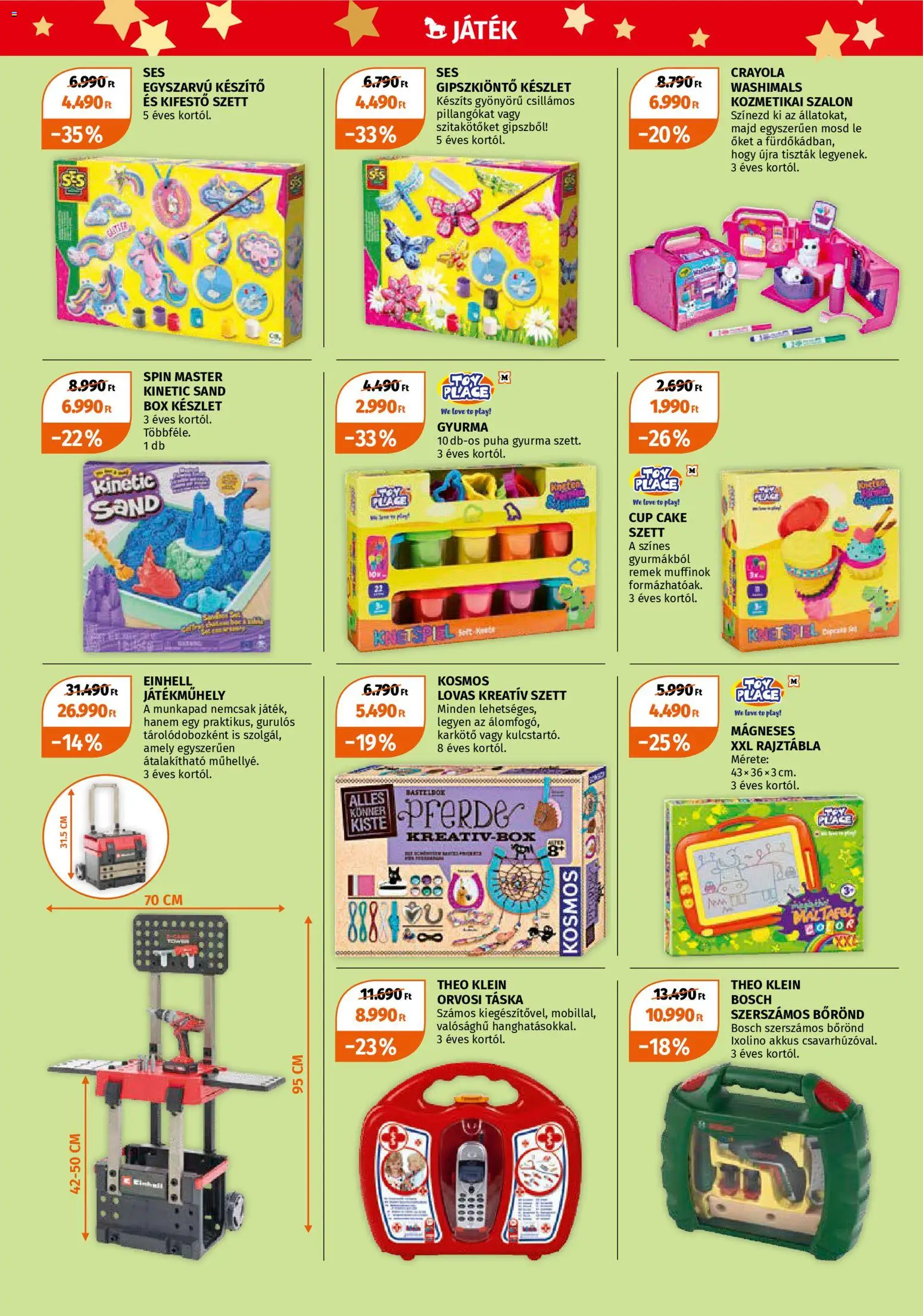 Müller akciós ujság - amely érvényes a következő dátumtól: 10.11.2025 | Oldal: 4 | Termékek: Munkapad, Játék, Táska, Rajztábla
