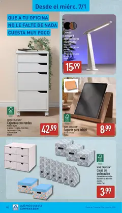 Vista previa Lámpara de escritorio recargable, Recargable. Brillo y calidez de la luz regulable. Sensor táctil. De bajo consumo y larga duración. Unidad válido desde el 05.01.2026 | Página: 14