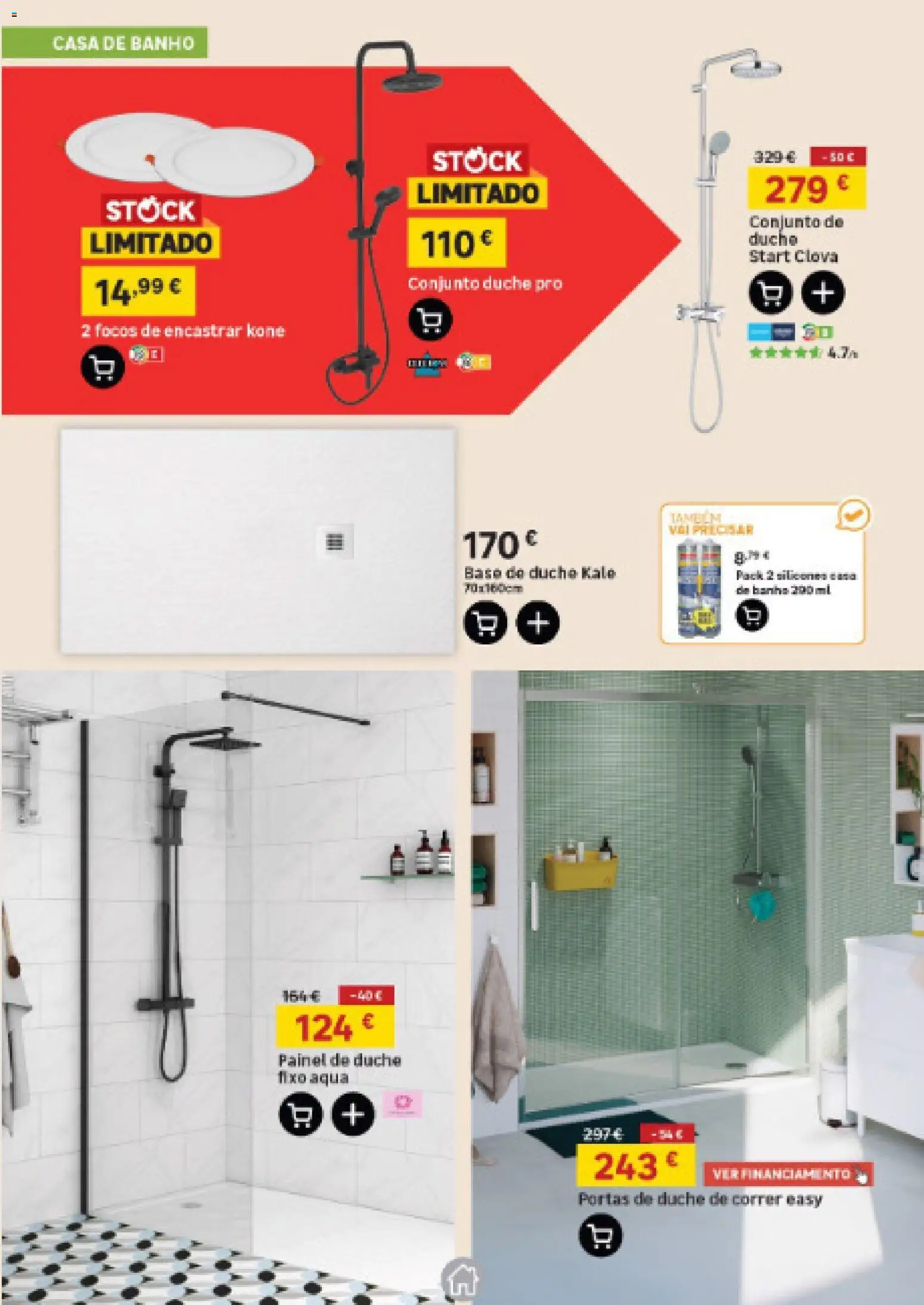 Leroy Merlin Arquipélago dos Açores │ válido de 26.03.2026 | Página: 15 | Produtos: Base, Portas, Casa de banho, Banho