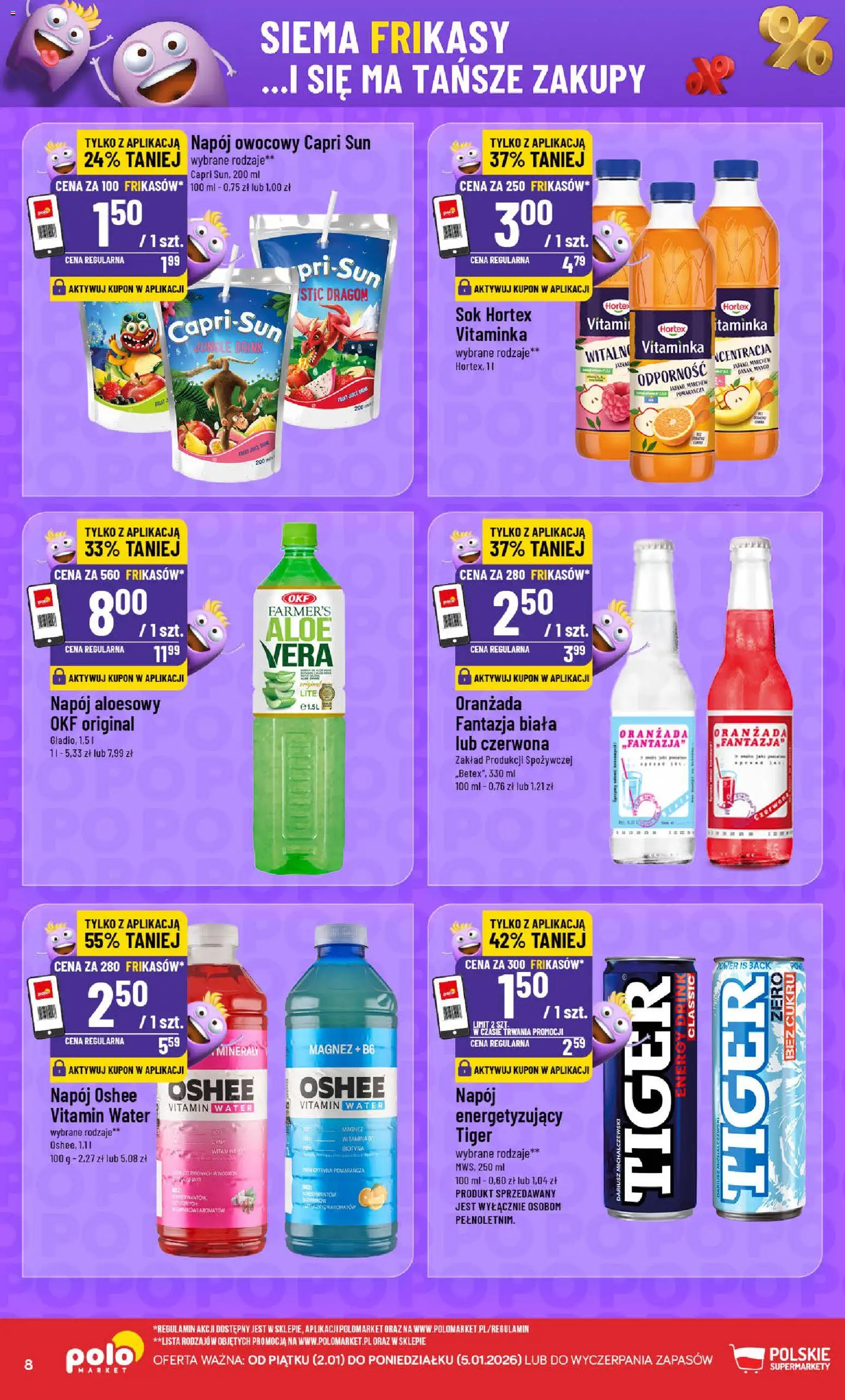 POLOmarket Gazetka - Frikasowe Hity od 02.01.2026 | Strona: 8